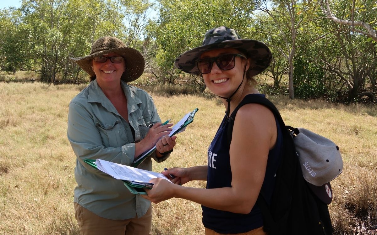 Volunteer in the Field