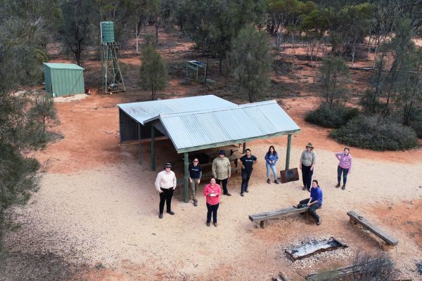Calperum Station view