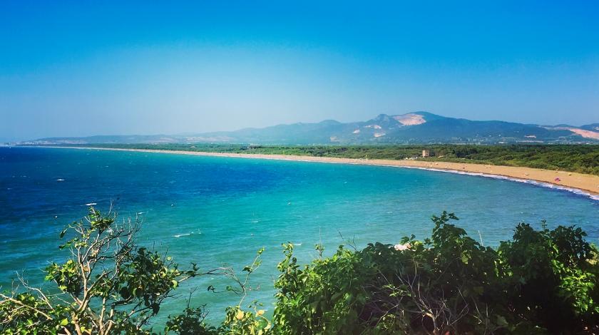 beach inlet landscape