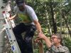 Field work with owls