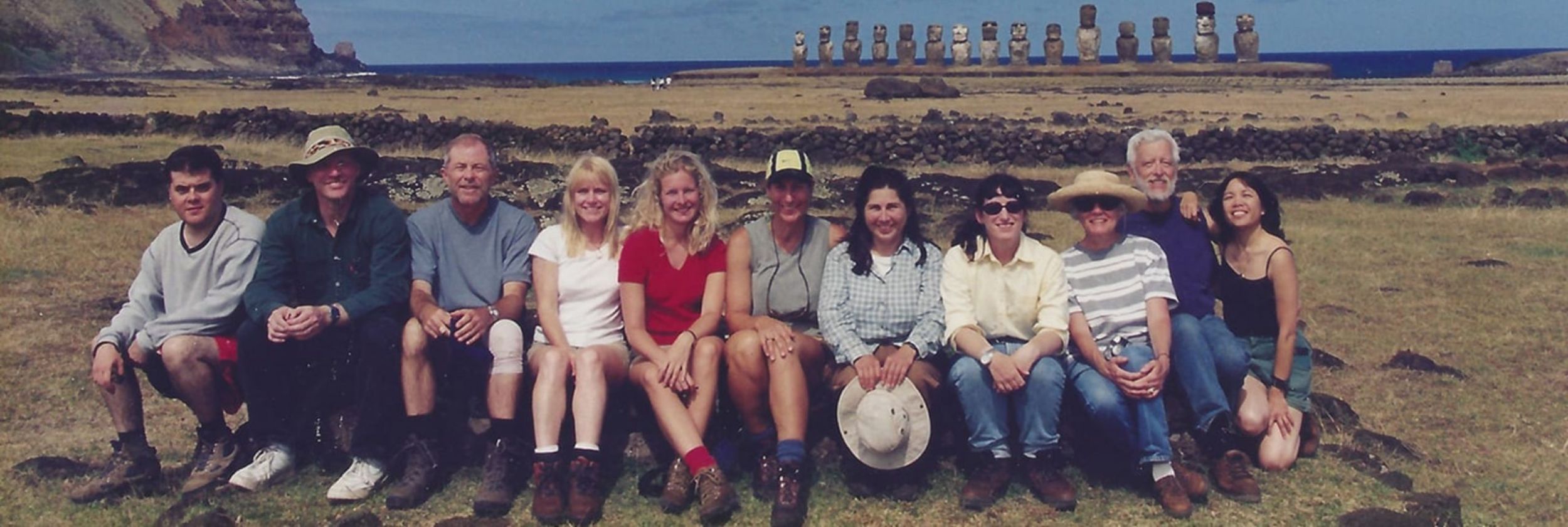 Earthwatchers reunite 20 years after Rapa Nui expedition hero